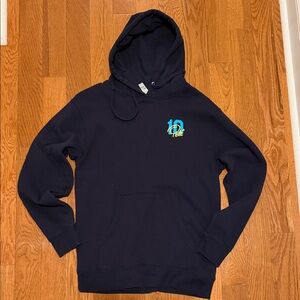 Navy Blue Pele Hoodie for Men